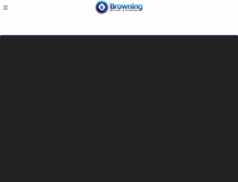 Tablet Screenshot of browningmoving.com